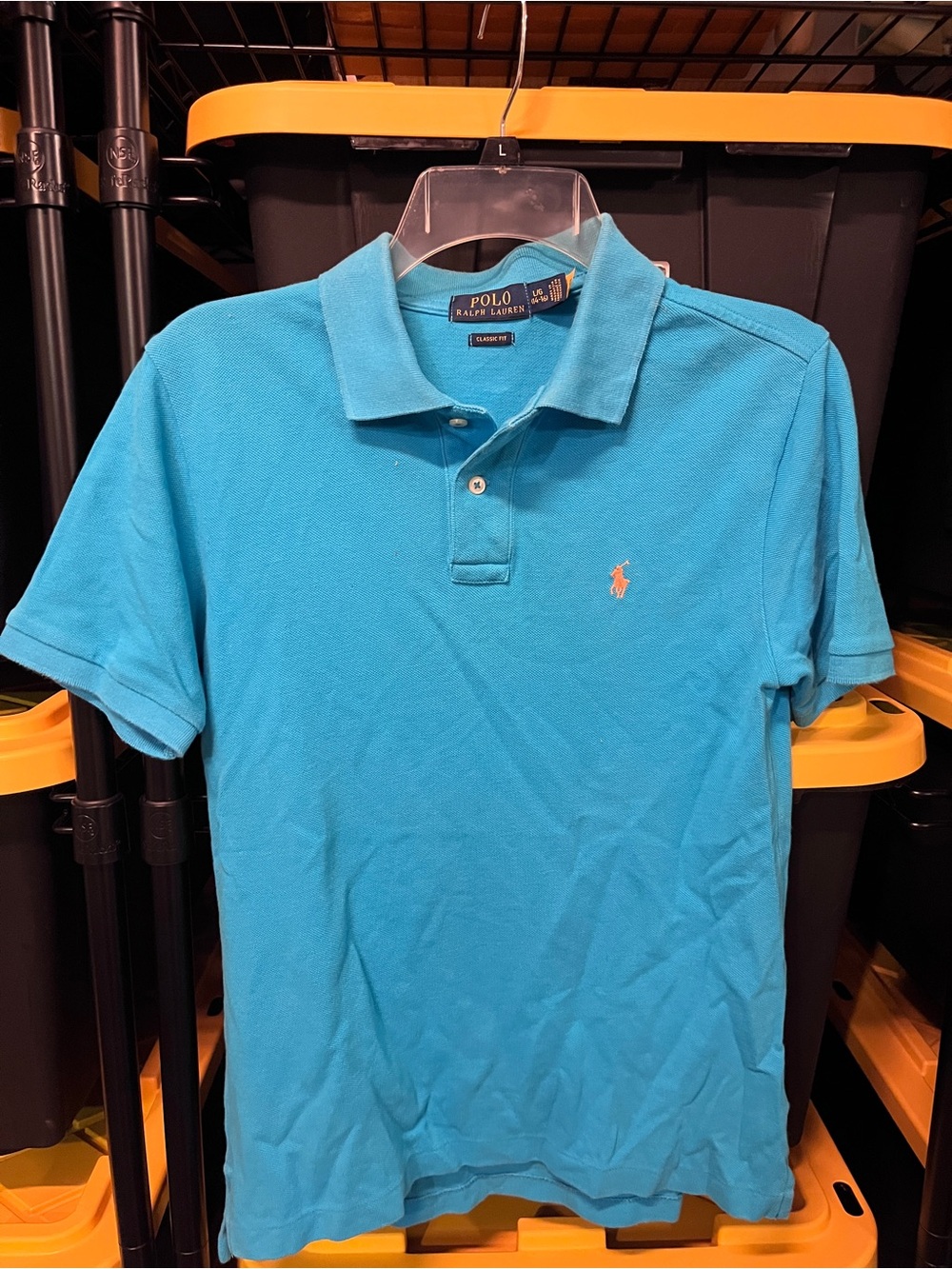 Polo by Ralph Lauren Turquoise Short-Sleeve Polo